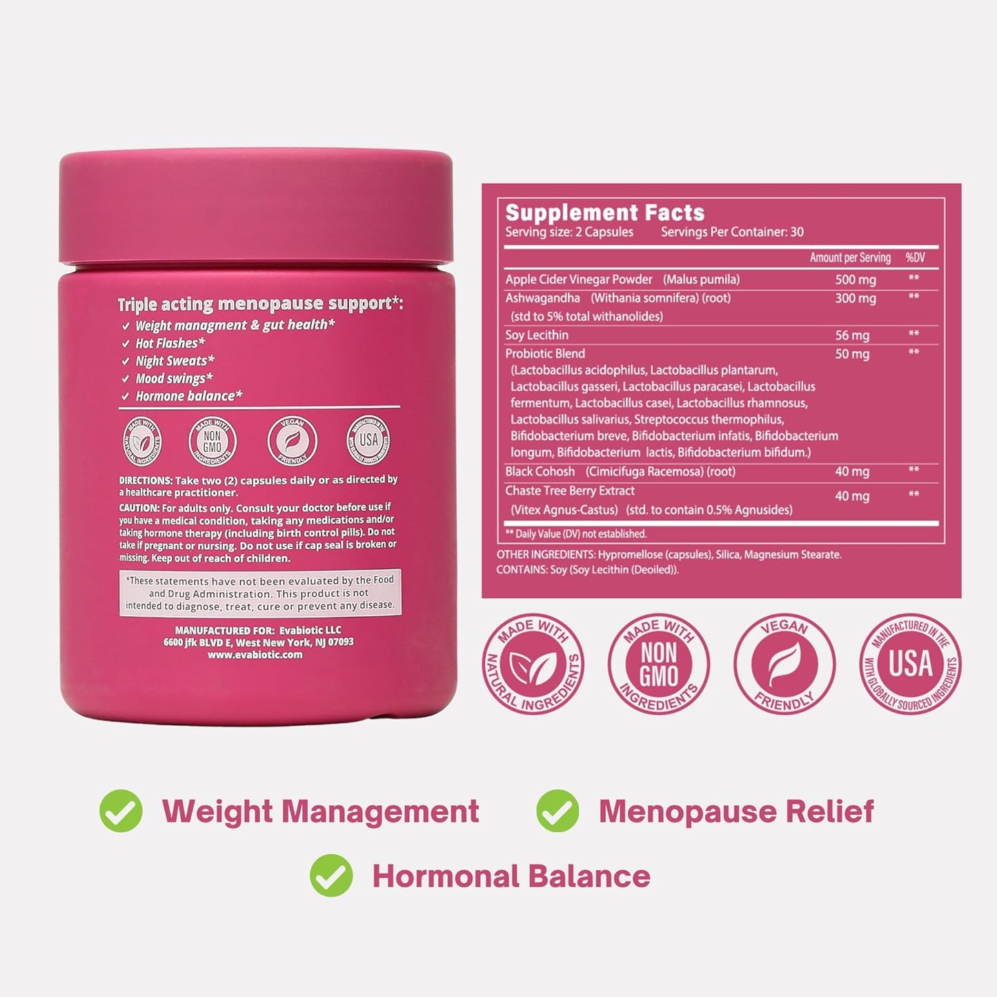 Menopause Relief Multivitamins